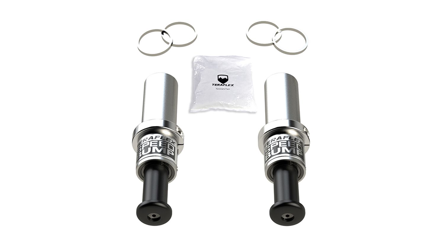 teraflex バンプストップパー　jl ラングラー フロントのみ　リフト JL / JT / JK: 2″-Stroke SpeedBump Bump Stop Kit – Front (2.5