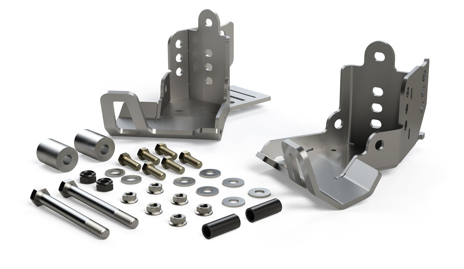 jkラングラー ファルコン　リアショック　スキッドプレートキット JK: Falcon Bolt-On Rear Shock Skid Plate Kit | TeraFlex Japan